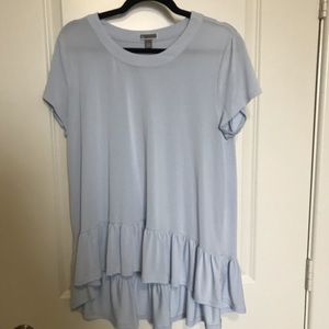Chelsea28 Ruffle Hem Tee